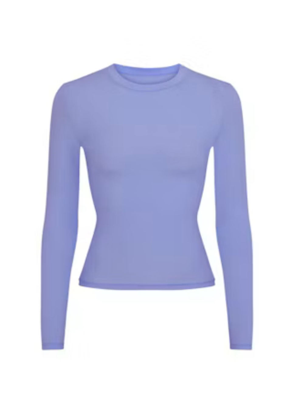 Skims Fits Everybody Long Sleeve Shirt - Blue